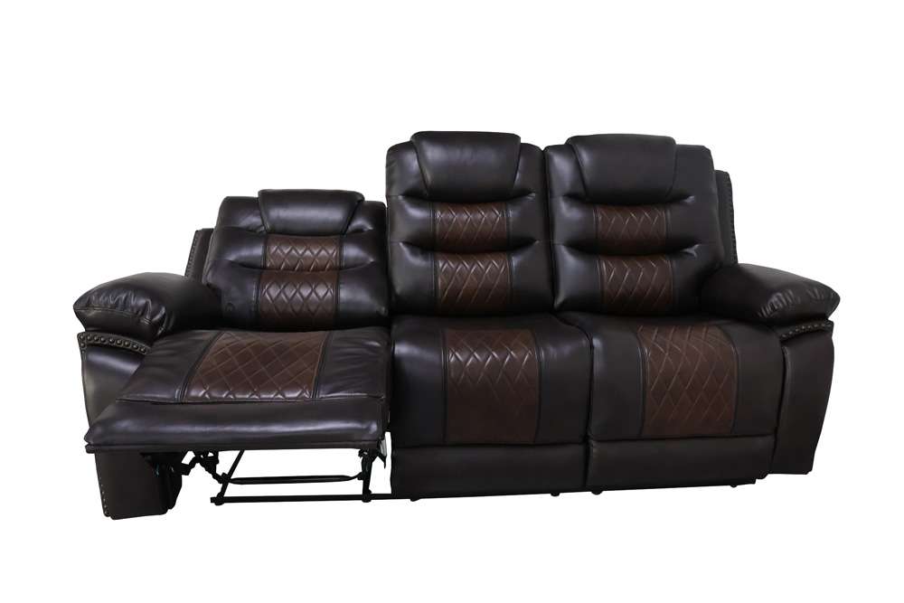 New Classic Furniture - Nikko  Sofa W/Pwr Fr-Brown - U7005-30P1-BRN veiw 6