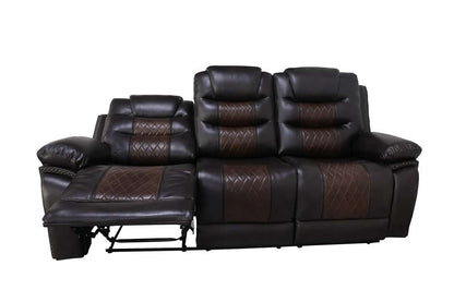 New Classic Furniture - Nikko  Sofa W/Pwr Fr-Brown - U7005-30P1-BRN veiw 6