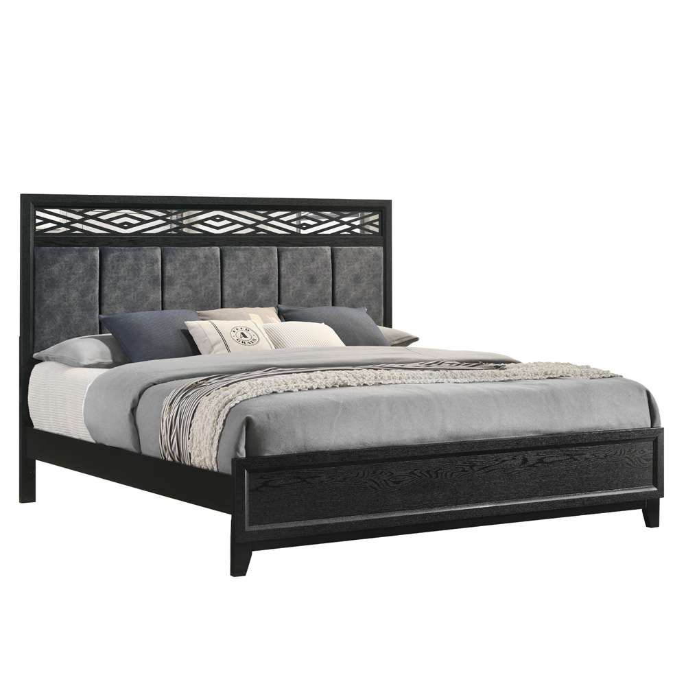 New Classic Furniture - Obsidian - 5/0 Queen Bed - 00-1655-300 veiw 2