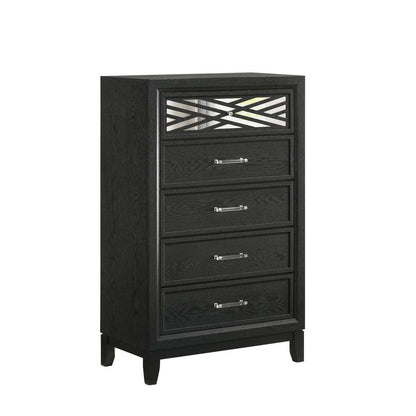 New Classic Furniture - Obsidian Chest-Black - B1655-070 veiw 3