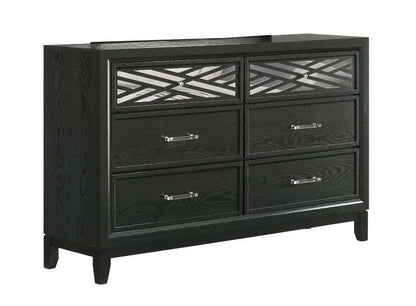 New Classic Furniture - Obsidian Dresser-Black - B1655-050 veiw 1