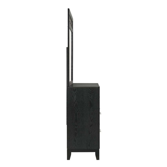 New Classic Furniture - Obsidian Dresser-Black - B1655-050 veiw 2