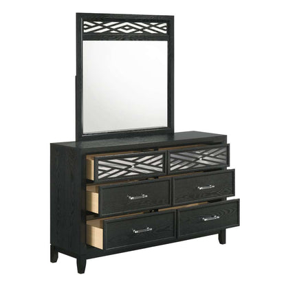New Classic Furniture - Obsidian Dresser-Black - B1655-050 veiw 3
