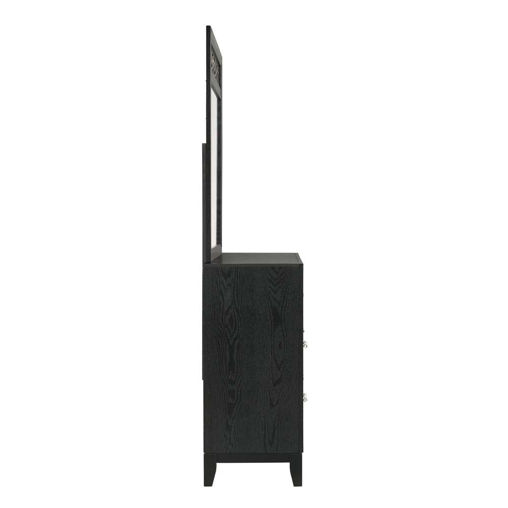 New Classic Furniture - Obsidian Mirror-Black - B1655-060 veiw 2