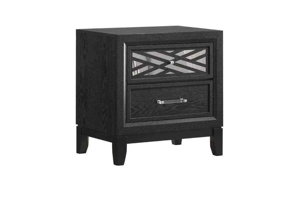 New Classic Furniture - Obsidian Nightstand-Black - B1655-040 veiw 1