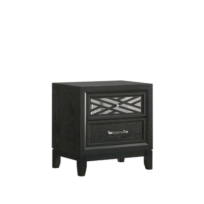 New Classic Furniture - Obsidian Nightstand-Black - B1655-040 veiw 3