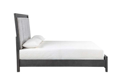 New Classic Furniture - Odessa 50in Queen Bed-Charcoal Gray - 00-6555-300 veiw 4