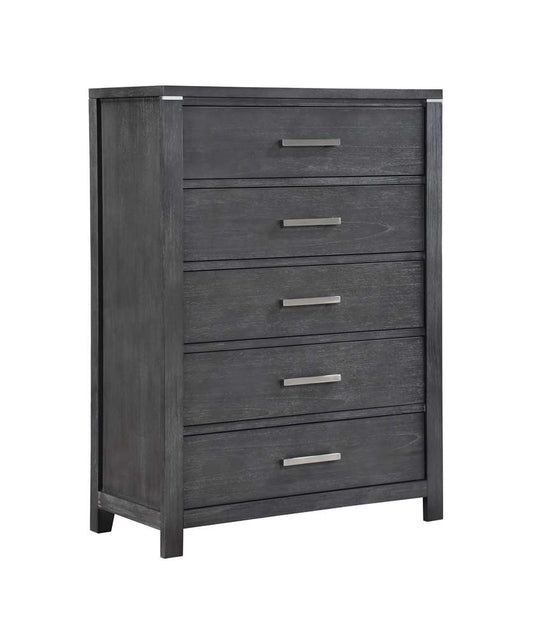 New Classic Furniture - Odessa Chest-Charcoal Gray - B6555-070 veiw 1