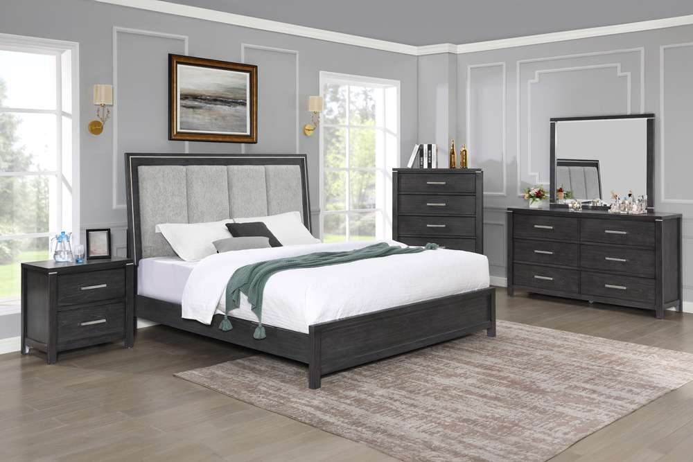 New Classic Furniture - Odessa Chest-Charcoal Gray - B6555-070 veiw 2