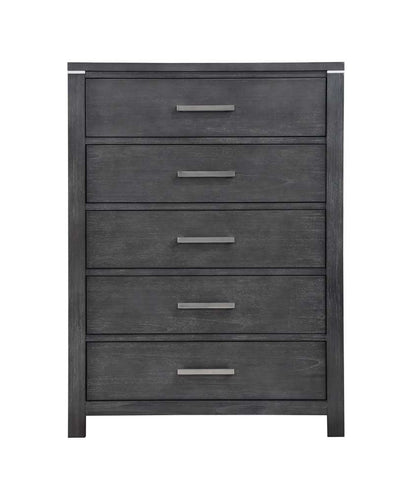 New Classic Furniture - Odessa Chest-Charcoal Gray - B6555-070 veiw 4