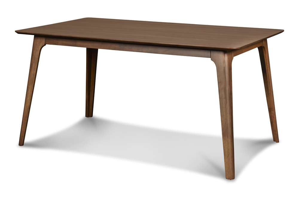 New Classic Furniture - Oscar 60in Rectangle Table - Walnut - D1651-11 veiw 1