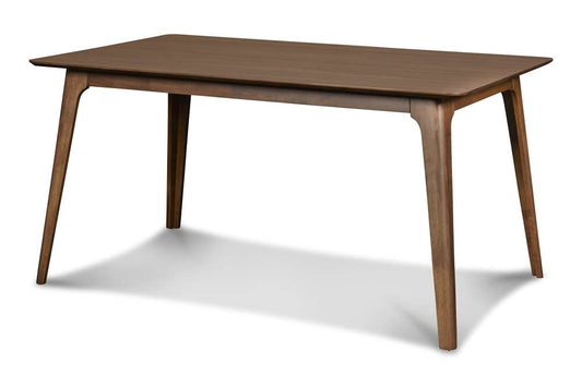 New Classic Furniture - Oscar 60in Rectangle Table - Walnut - D1651-11 veiw 1