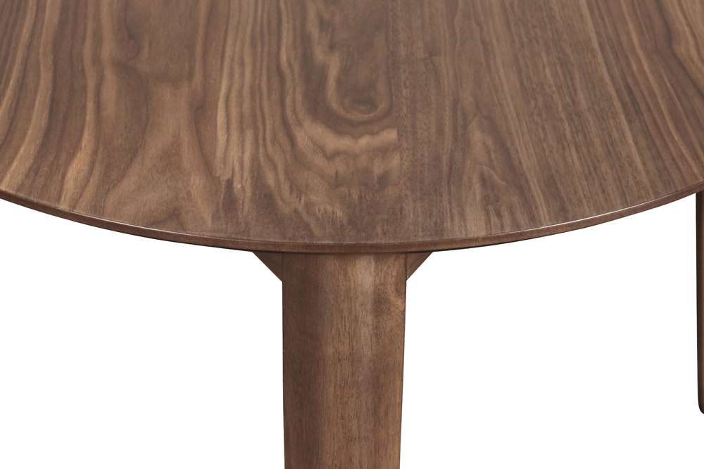 New Classic Furniture - Oscar Corner Table - Walnut - D1651-13 veiw 3
