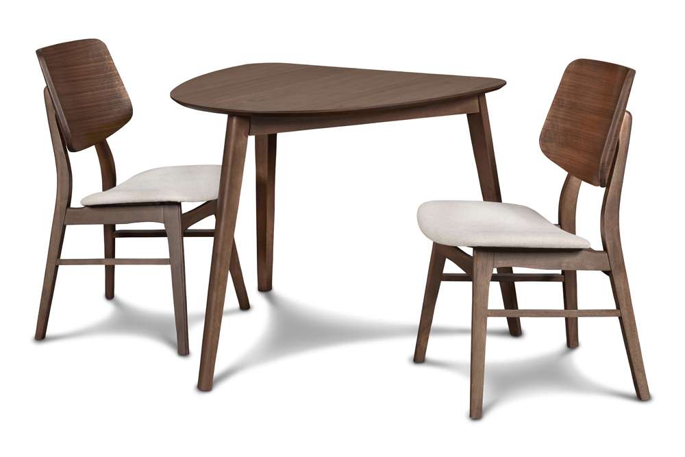New Classic Furniture - Oscar Corner Table - Walnut - D1651-13 veiw 5