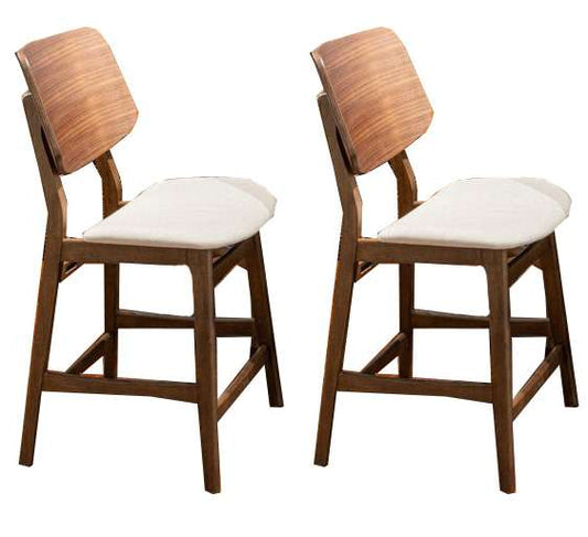 New Classic Furniture - Oscar Counter Chair-Walnut (Set of 2) - D1651-22 veiw 1