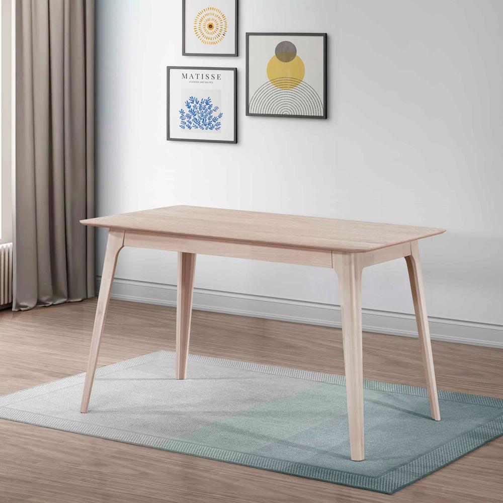 New Classic Furniture - Oscar Counter Table And 4 Chairs - White Ash - 45-1651W-C4CT veiw 1