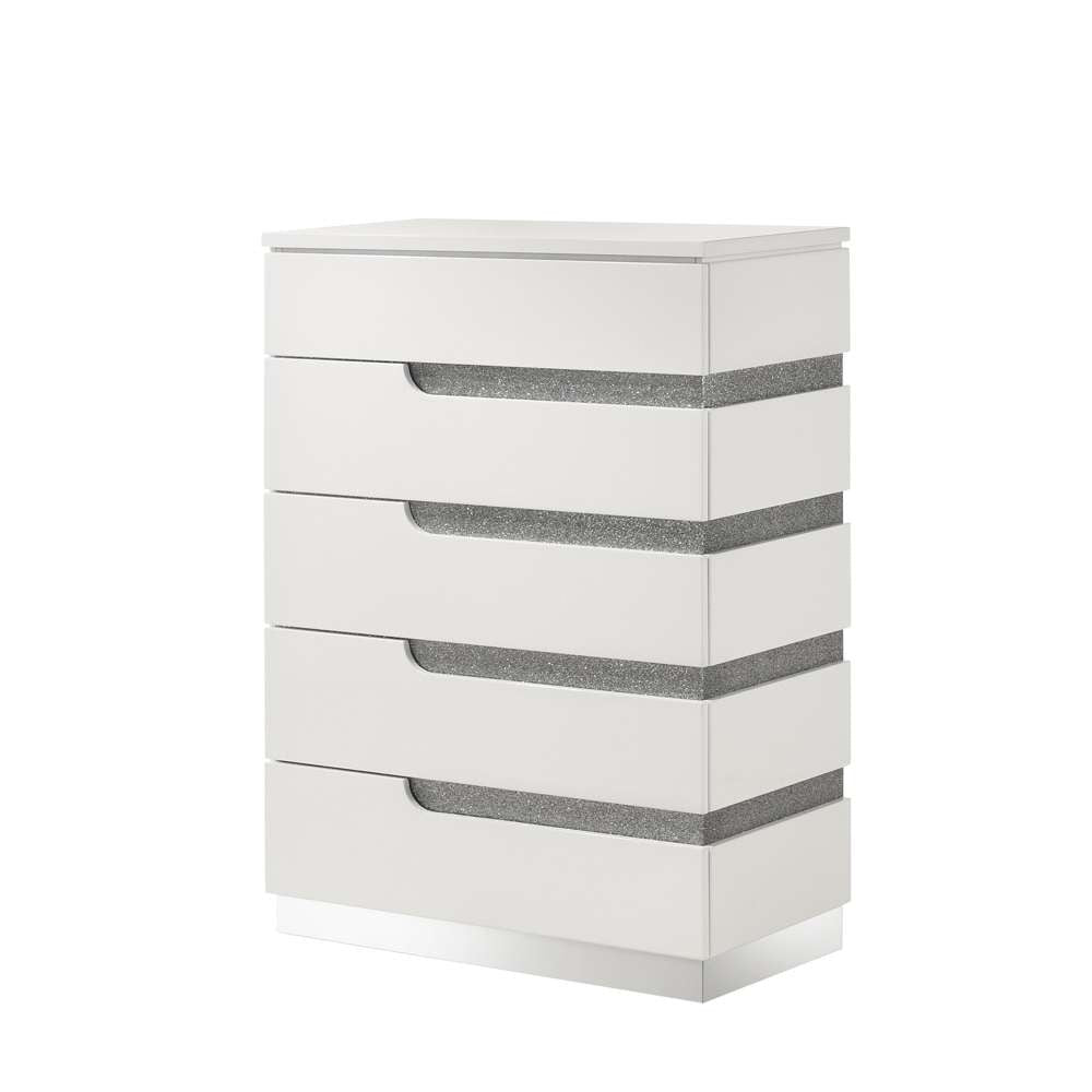 New Classic Furniture - Paradox Chest-White - B69-070 veiw 1