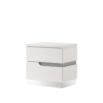 New Classic Furniture - Paradox Nightstand-White - B69-040 veiw 2