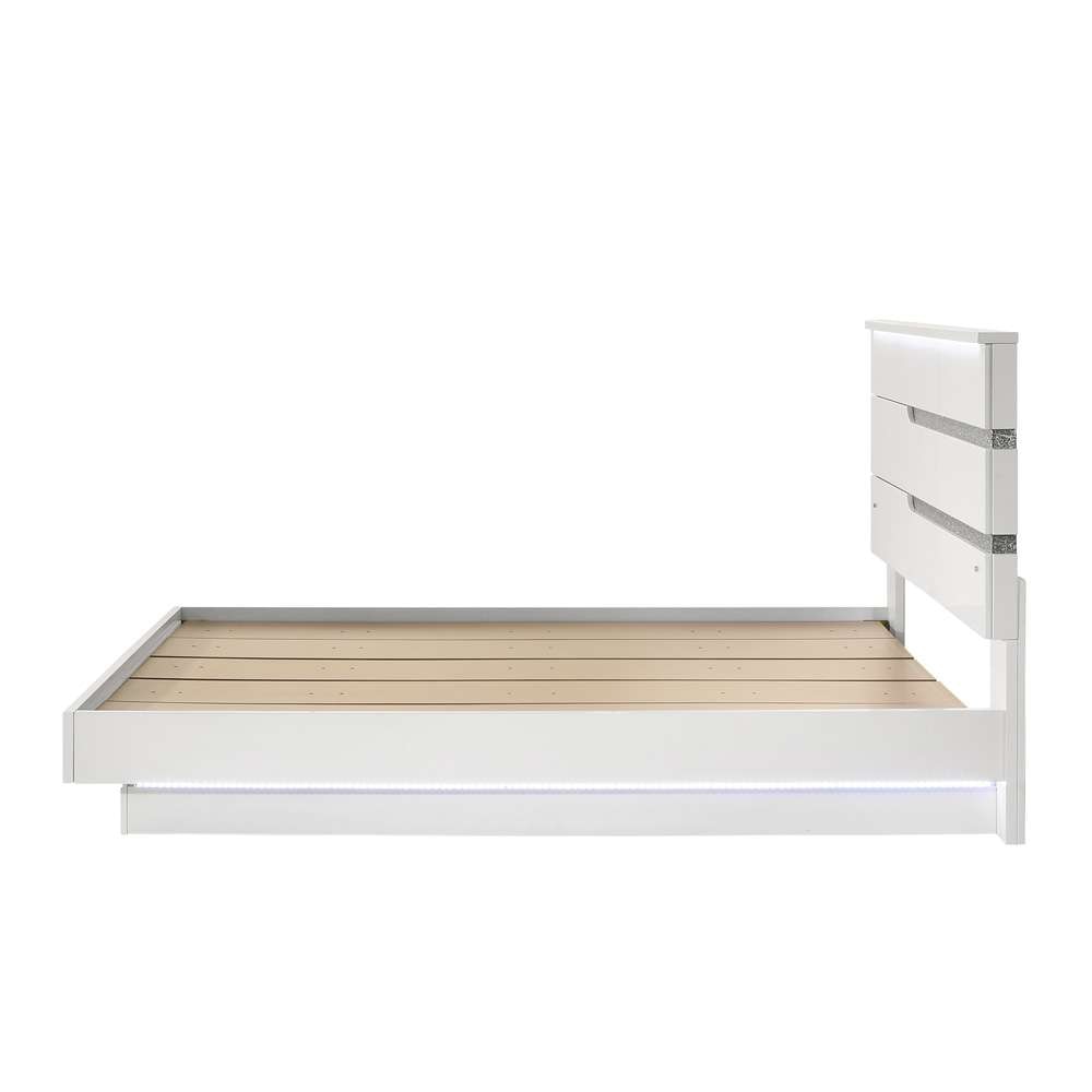 New Classic Furniture - Paradox White - 5/0 Queen Bed - 00-B69-300 veiw 5