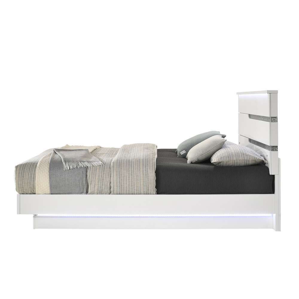 New Classic Furniture - Paradox White - 6/0 Wk Bed - 00-B69-200 veiw 4