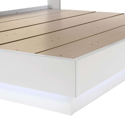 New Classic Furniture - Paradox White  - 6/6 Ek Bed - 00-B69-100 veiw 6