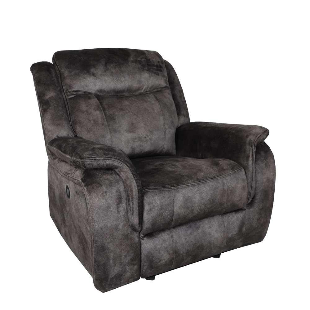 New Classic Furniture - Park City Glider Recliner W/Pwr Fr-Slate - U456-13P1-SGY veiw 1