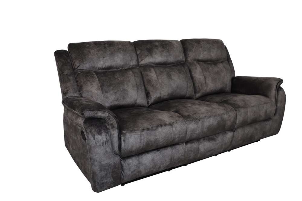 New Classic Furniture - Park City  Sofa W/Dual Recliner-Slate - U456-30-SGY veiw 1