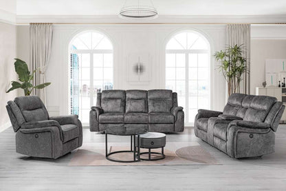 New Classic Furniture - Park City  Sofa W/Pwr Fr-Slate - U456-30P1-SGY veiw 4