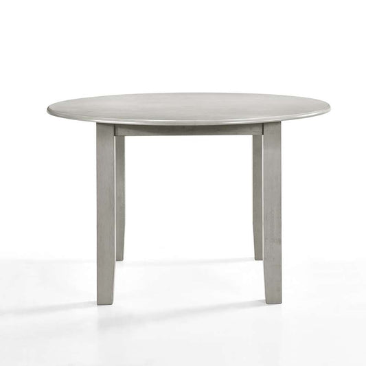 New Classic Furniture - Pascal 47in Round Dining Table-Driftwood - D1652-11 veiw 1