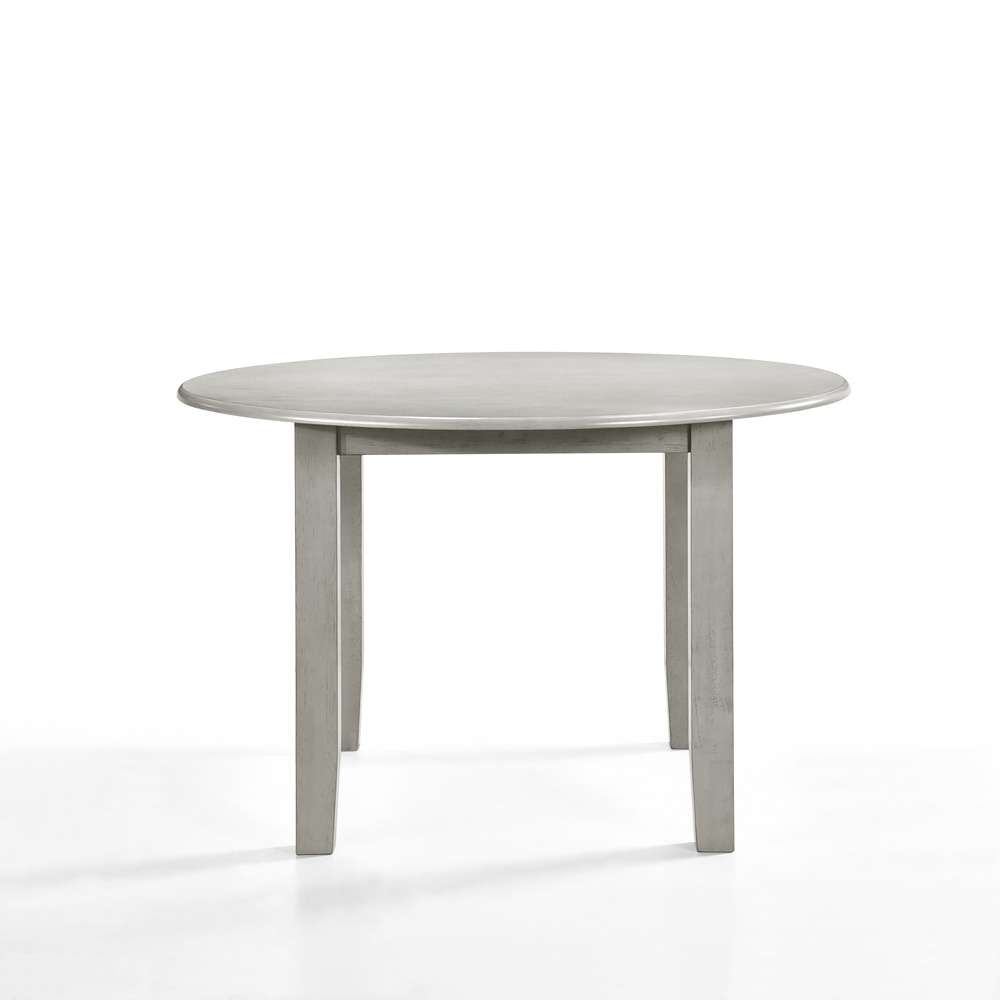 New Classic Furniture - Pascal 47in Round Dining Table-Driftwood - D1652-11 veiw 4