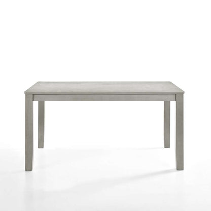 New Classic Furniture - Pascal 59in Rectangle Dining Table-Driftwood - D1652-10 veiw 4