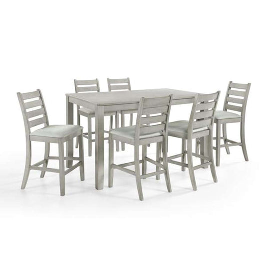 New Classic Furniture - Pascal Counter Dining Table-Driftwood - D1652-12 view 2