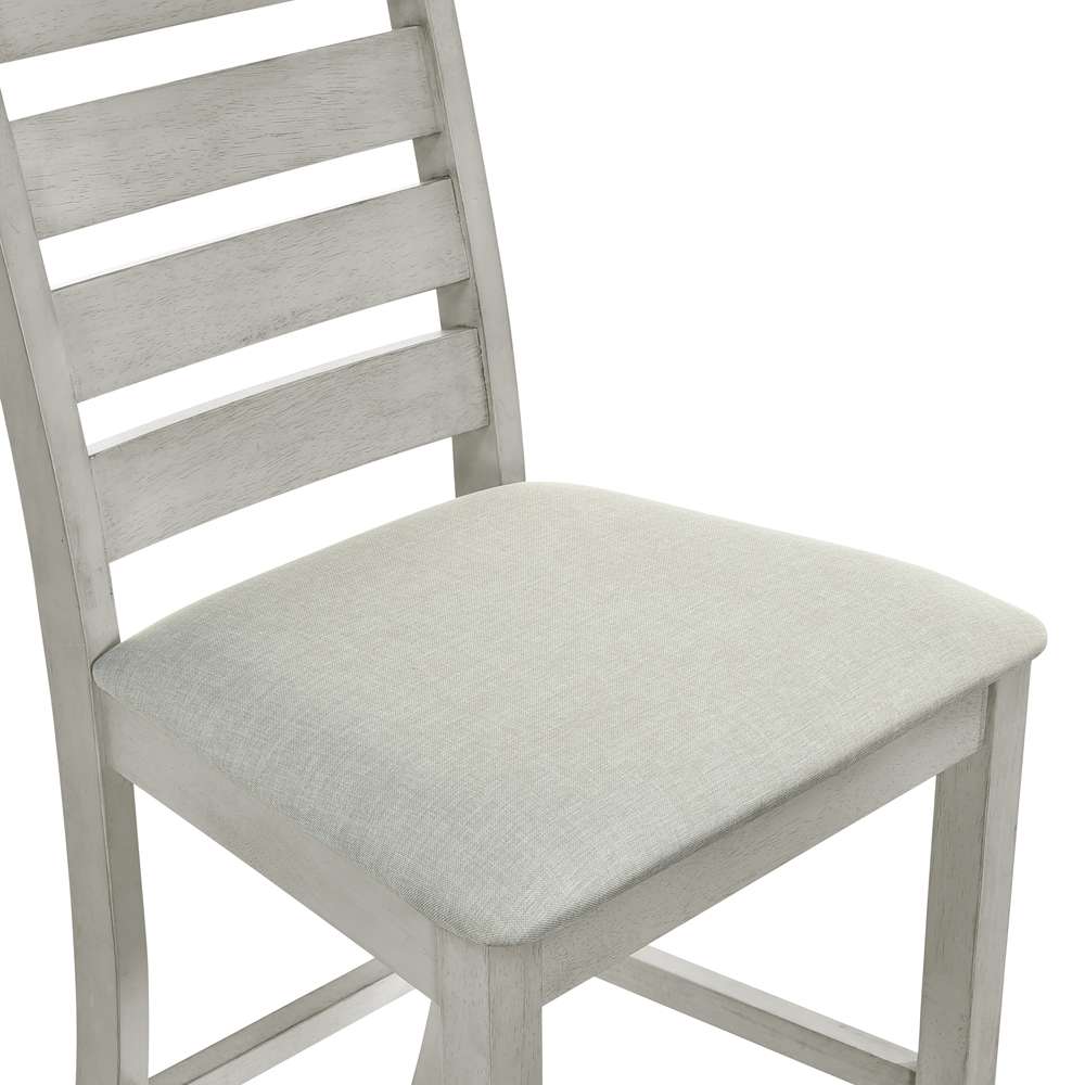 New Classic Furniture - Pascal  Ladderback Counter Chair (Set of 2)-Driftwood - D1652-22 veiw 5