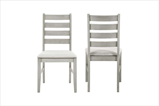 New Classic Furniture - Pascal Ladderback Dining Chair (Set of 2)-Driftwood - D1652-20 veiw 1