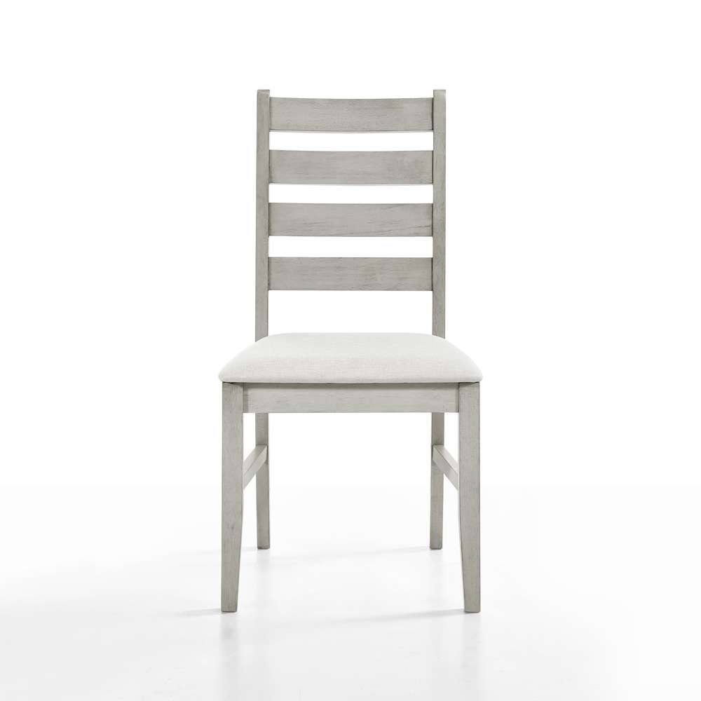 New Classic Furniture - Pascal Ladderback Dining Chair (Set of 2)-Driftwood - D1652-20 veiw 3