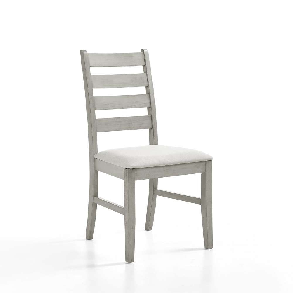 New Classic Furniture - Pascal Ladderback Dining Chair (Set of 2)-Driftwood - D1652-20 veiw 4