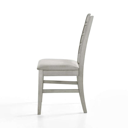 New Classic Furniture - Pascal Ladderback Dining Chair (Set of 2)-Driftwood - D1652-20 veiw 6