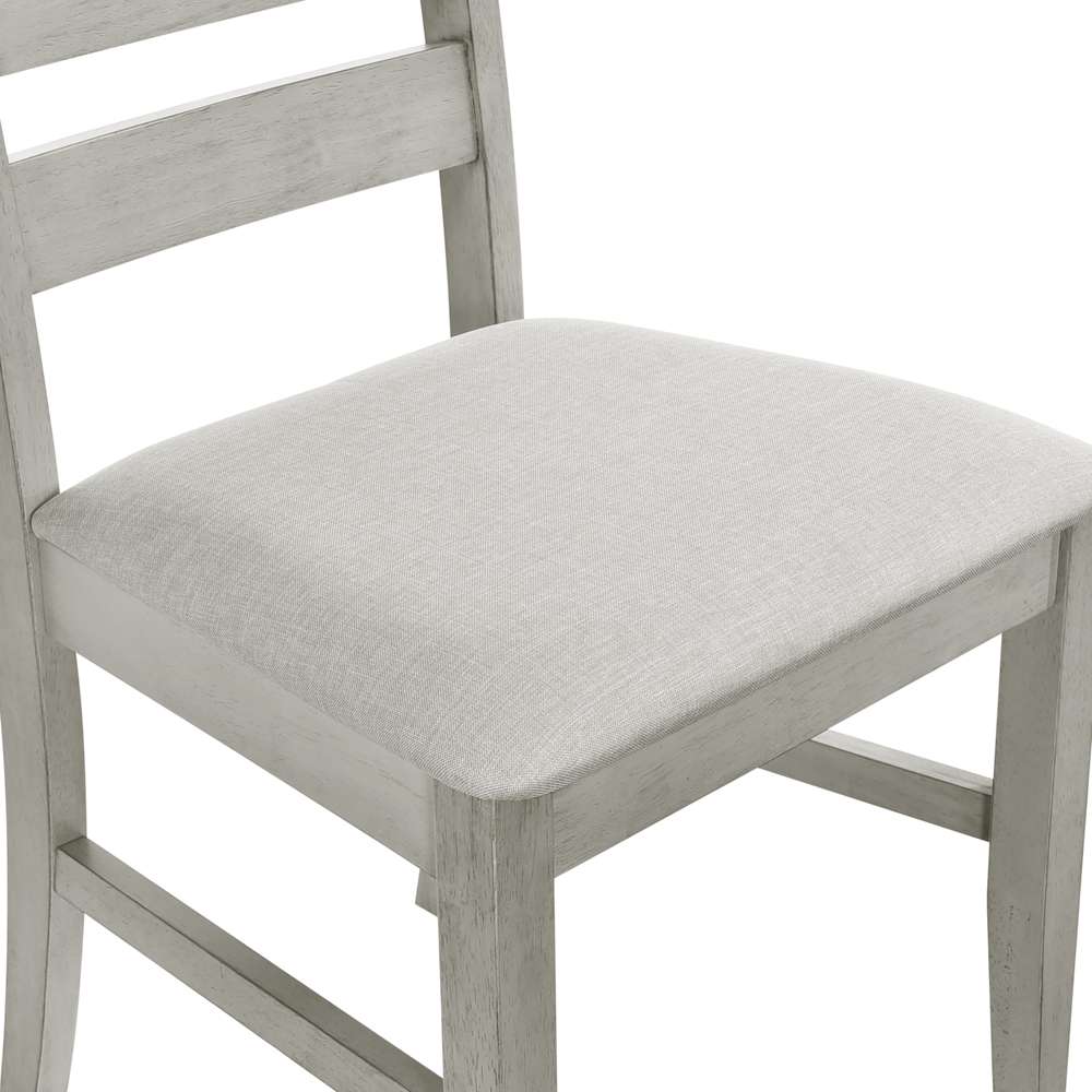 New Classic Furniture - Pascal Ladderback Dining Chair (Set of 2)-Driftwood - D1652-20 veiw 7
