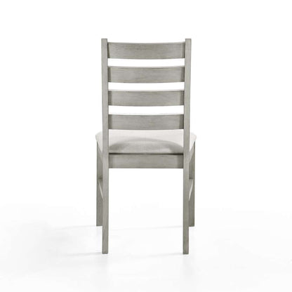 New Classic Furniture - Pascal Ladderback Dining Chair (Set of 2)-Driftwood - D1652-20 veiw 8