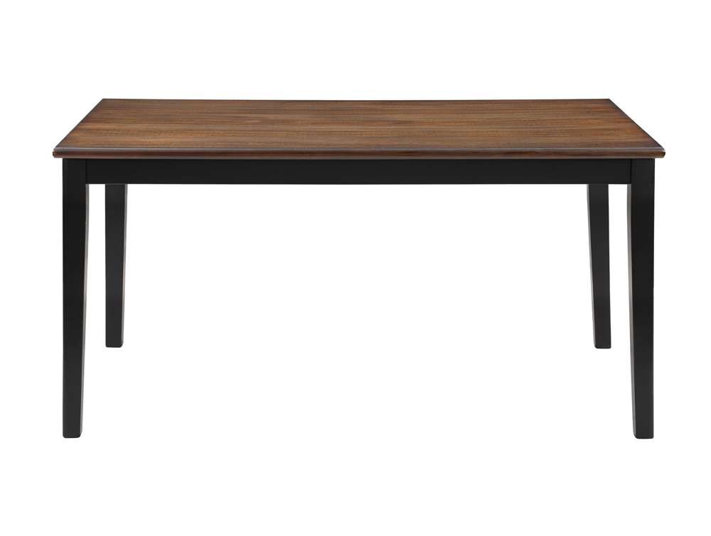 New Classic Furniture - Potomac  60in Rectangle Dining Table & 4 Chairs-Brown/Black - D4832B-60S-REC veiw 4