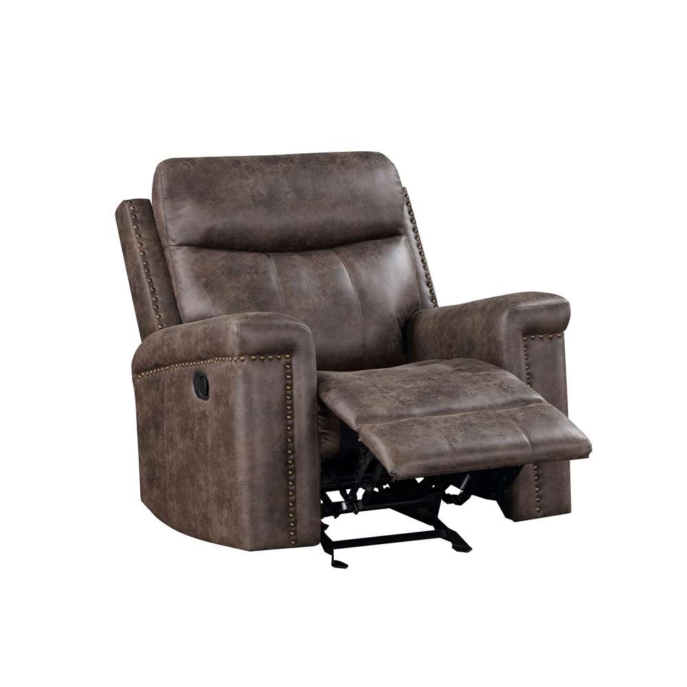 New Classic Furniture - Quade Glider Recliner-Mocha - U1798-13-MCH veiw 3