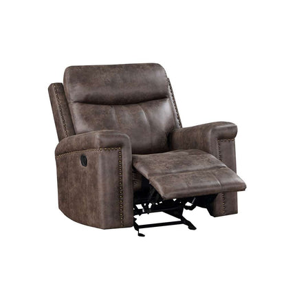 New Classic Furniture - Quade Glider Recliner-Mocha - U1798-13-MCH veiw 3