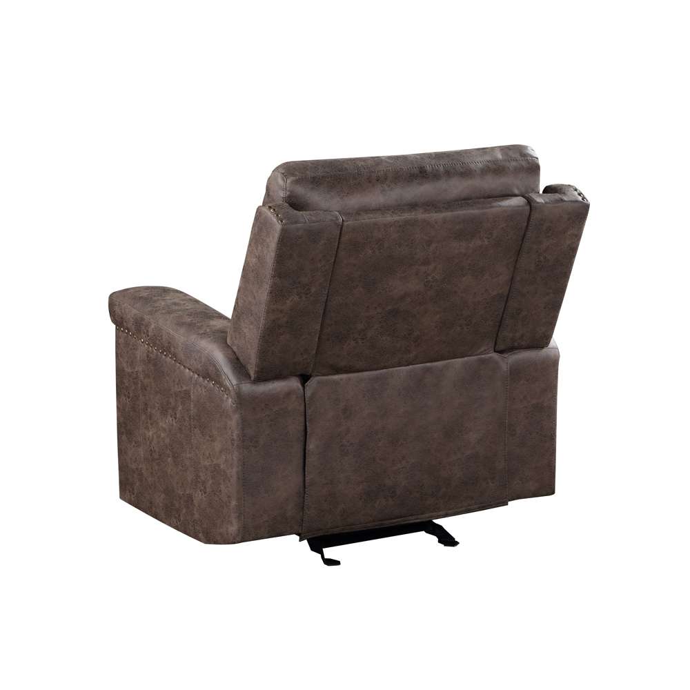 New Classic Furniture - Quade Glider Recliner-Mocha - U1798-13-MCH veiw 7