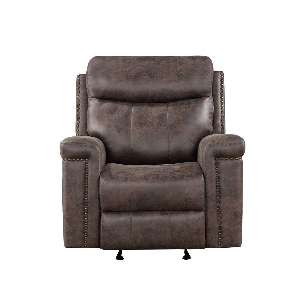 New Classic Furniture - Quade Glider Recliner W/Pwr Fr-Mocha - U1798-13P1-MCH veiw 3