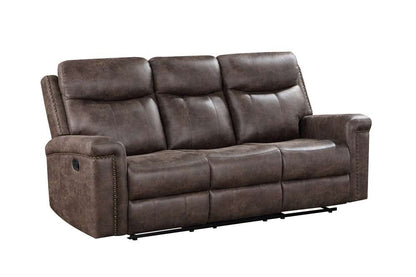 New Classic Furniture - Quade Sofa W/Dual Recliner-Mocha - U1798-30-MCH veiw 1