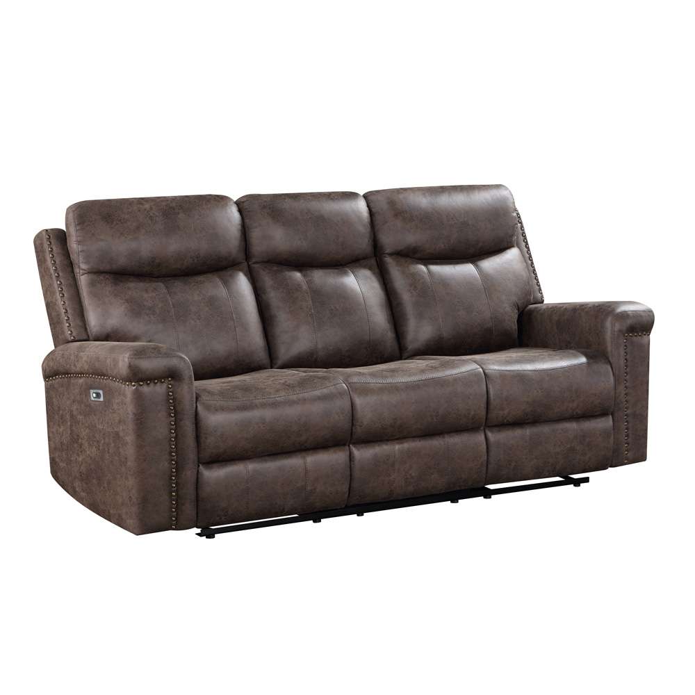 New Classic Furniture - Quade Sofa W/Pwr Fr-Mocha - U1798-30P1-MCH veiw 4