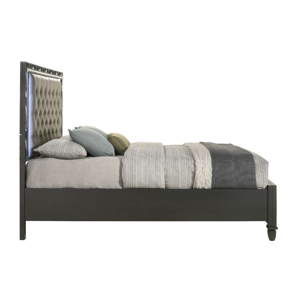 New Classic Furniture - Radiance Black W / Storage - 6/0 Wk Bed - 00-976K-S200 veiw 5