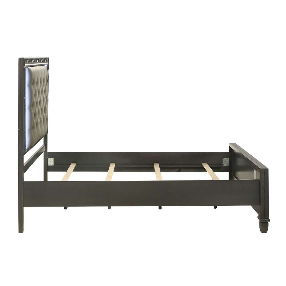 New Classic Furniture - Radiance Blk - 5/0 Queen Bed - 00-976K-300 veiw 5