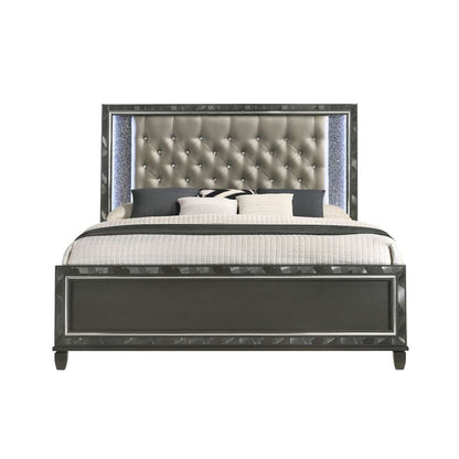 New Classic Furniture - Radiance Blk - 6/0 Wk Bed - 00-976K-200 veiw 3