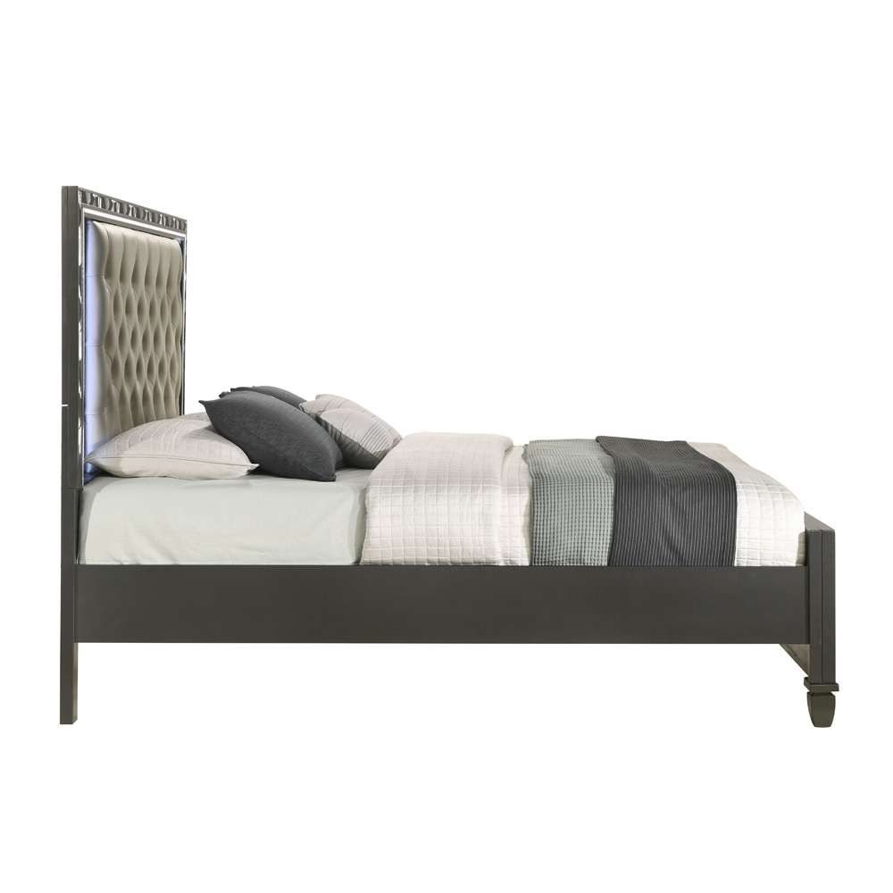New Classic Furniture - Radiance Blk - 6/0 Wk Bed - 00-976K-200 veiw 4